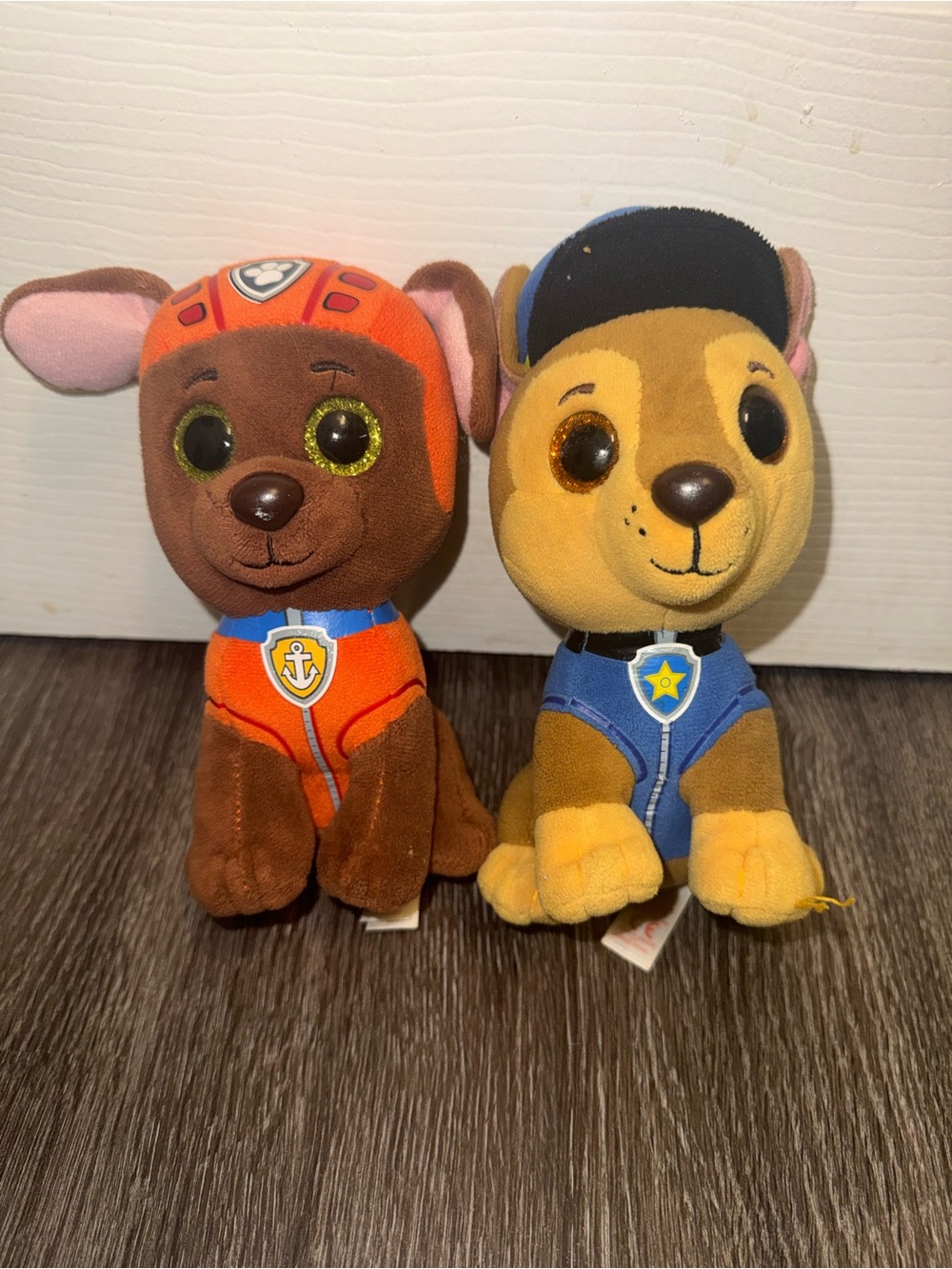 Zuma and Chase Paw Patrol character lot